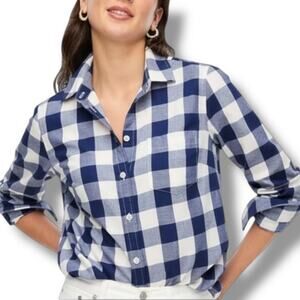 J. Crew flannel button down plaid shirt